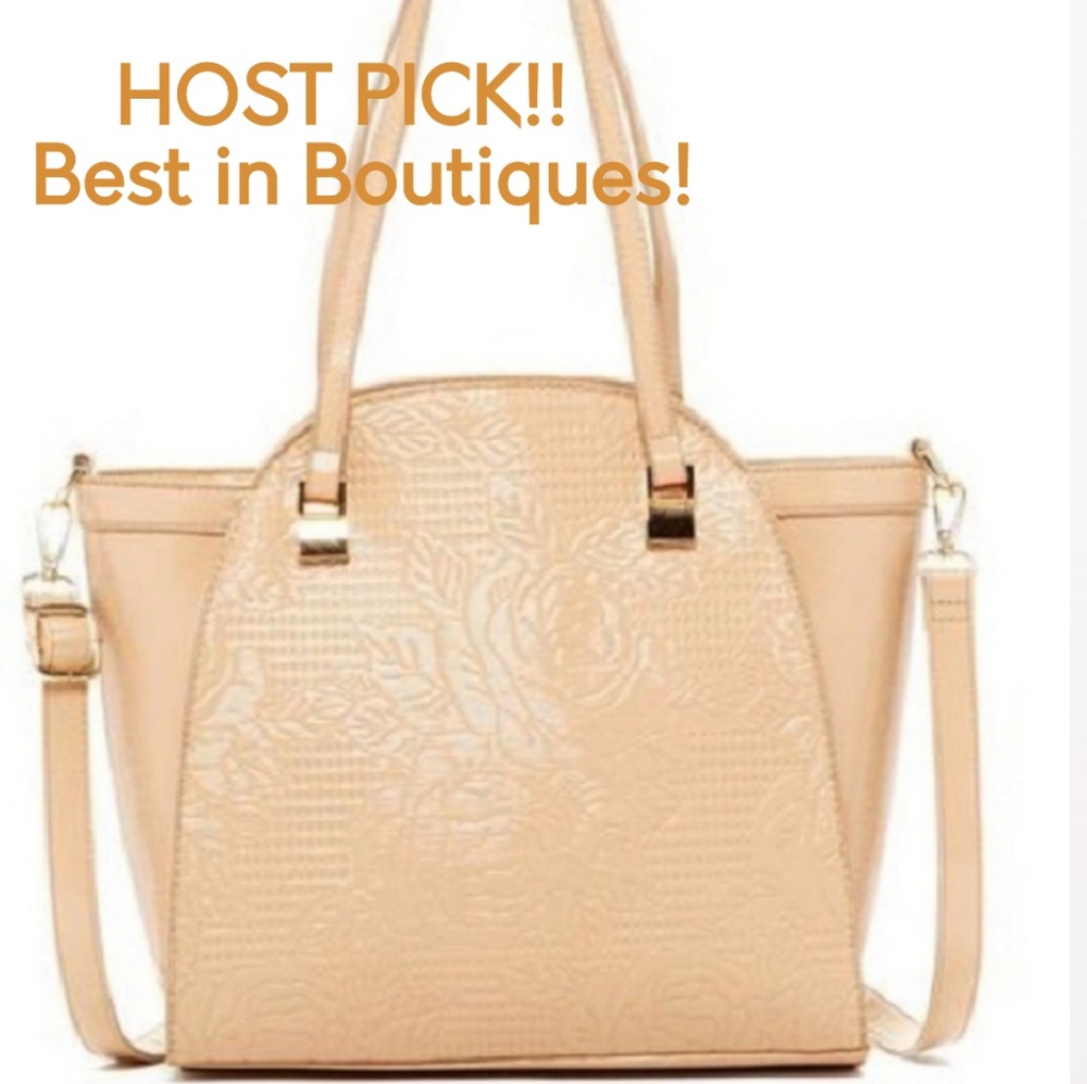 50% OFF CLOSE-OUT! Intricate 'Wall of Rose' Tote